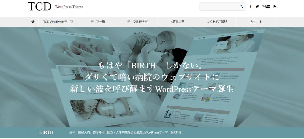 WordPressテーマ: Birth